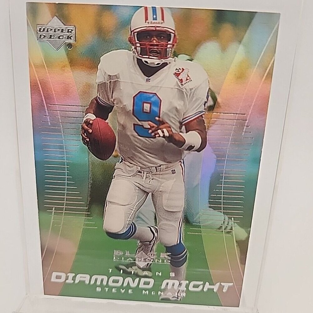1999 Upper Deck Black Diamond #DM2 Steve McNair Diamond Might
